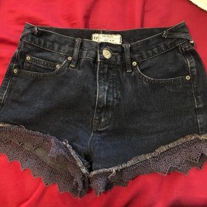 Free People Denim Shorts